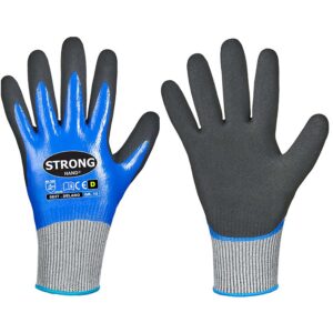 Stronghand® Delano 0837, viiltosuojakäsine tupla nitriili -pinnoitteella, luokka D, pari