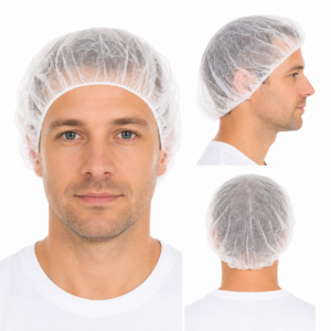 Opero pp hiusmyssy 53 cm, valkoinen, 100 kpl pakkaus
